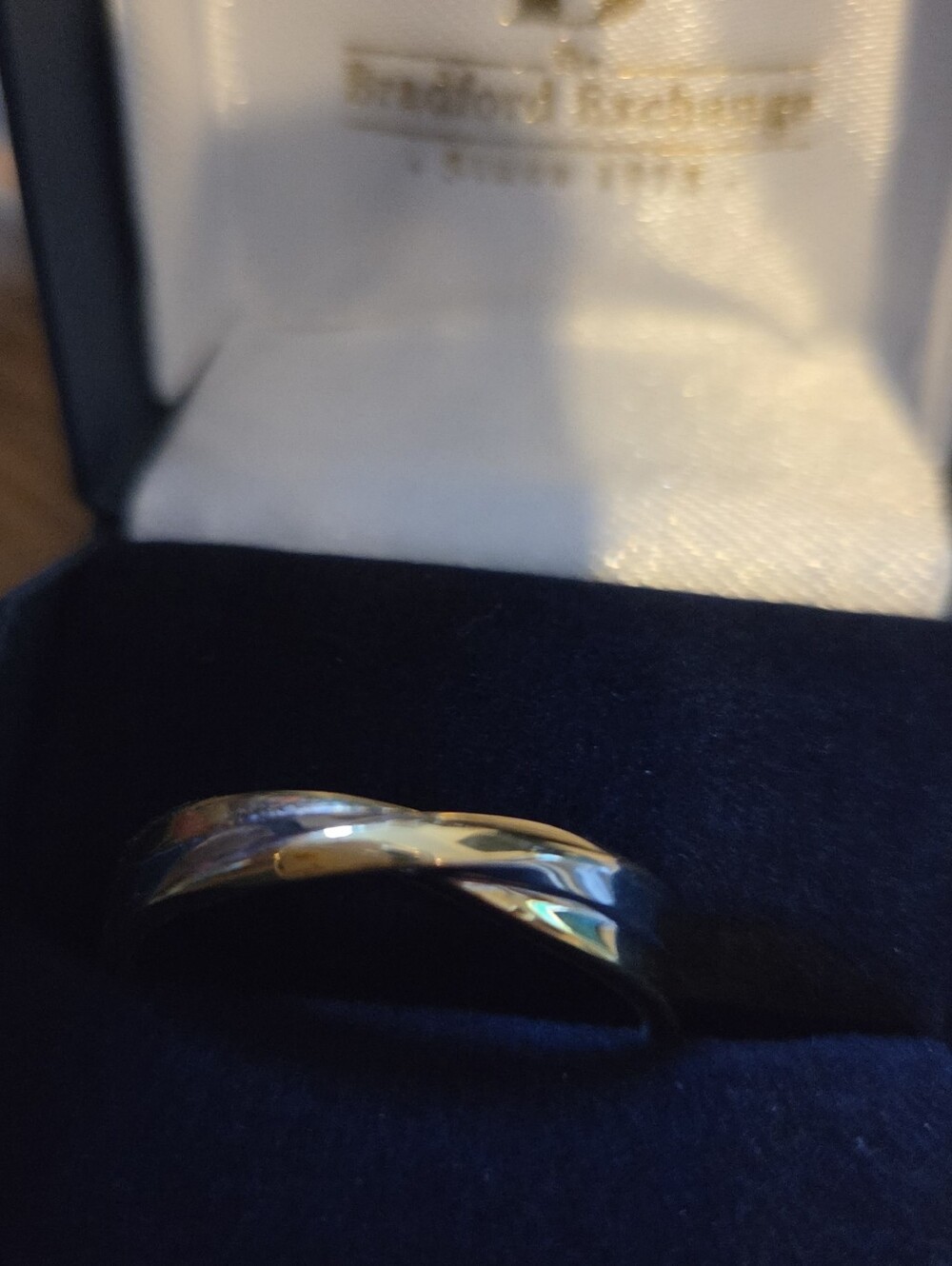 The Bradford Exchange Two-Tone Men’s Ring in Silver and Gold